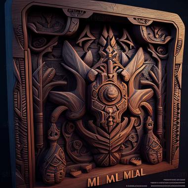 3D model Unreal Mission Pack Return to Na Pali game (STL)